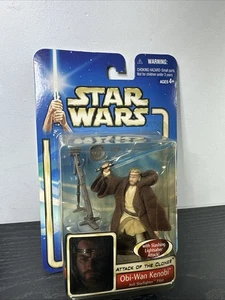 Star Wars Attack of the Clones Obi-Wan Kenobi Jedi Starfighter Pilot MOC Hasbro - Bild 1 von 8