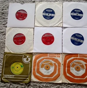 THE MOVE   9  7" SINGLES - BRONTOSAURUS,  BLACKBERRY WAY , CALIFORNIA MAN - Picture 1 of 7