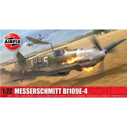 MESSERSCHMITT Bf109E-4 B KIT 1:72 Airfix Kit Aerei Nouveau modèle - Photo 1/1