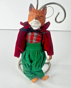 Vintage Fuchs Weihnachten Wald Land Wald Wald Ornamente ***NEUW - Bild 1 von 9