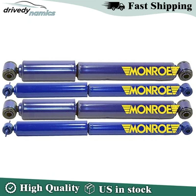 Juego de 4 amortiguadores delanteros y traseros Monroe NUEVO para Chevrolet Blazer S-10 GMC Jimmy 4x4 Foto 1 de 4