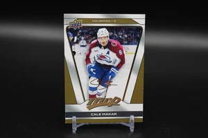 2025-26 Jugador Más Valioso de Cubierta Superior Hockey Cale Makar #130 Gold Script Avalanche - Imagen 1 de 2