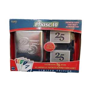 Fundex Limited Edition 25th Anniversary Phase 10 Rummy Card Game New - Picture 1 of 6