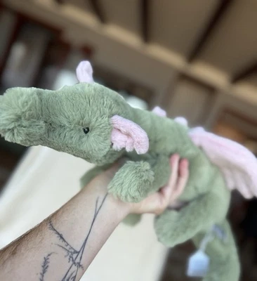 Jellycat Malachy Dragon, BNWT. Guaranteed authentic, ships from CA  - Image 1 of 4