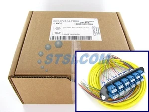 Corning CCH-CP24-A9-P03RH Panneau en Fibre Pigtailed, 12 LC Duplex OS2 SM ~STSI - Photo 1/5