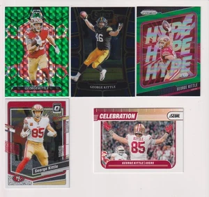 FÜNF KARTEN GEORGE KITTLE LOT - SAN FRANCISCO 49ers - Bild 1 von 1