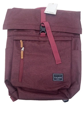 Travelite Basics Rollup Rucksack 35 L–60 × 37 ×16 cm, Café-Melange, Laptopfach - Bild 1 von 4