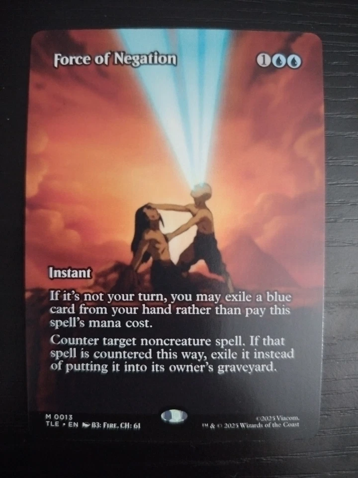Force of Negation (Borderless) avatar the last airbender mtg - Image 1 of 1