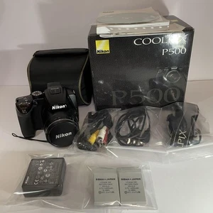 Nikon COOLPIX P500 36x Zoom Digitalkamera Full HD Kompakt Top Zustand - Bild 1 von 12