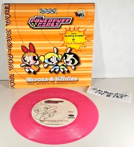 ROCK POP 7" 45 Pink Vinyl APPLES IN STEREO BIS Powerpuff Girls KID RHINO NM- - Picture 1 of 1