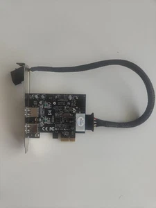 Carte USB 2 ports Pcie 3 STARTECH PEXUSB3S25 avec câble - Photo 1/3