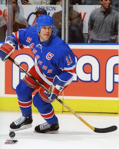 New York Rangers MARK MESSIER Glossy 8x10 Photo NHL Hockey Poster Print Cover
