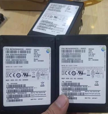 Samsung SM1633 800GB SAS 2.5" MZ-IWS960B MZIWS800HCGL Solid State Drive SSD - Bild 1 von 2