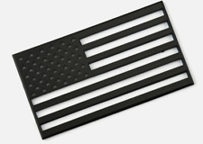 Car Rear Badge Side Trunk Boot Emblem Black USA Flag For Chrysler Car Truck SUV