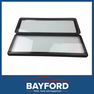 PREMIUM LICENSE PLATE COVER - WATERFROOF STANDARD SIZE VIC PLATES PAIR - Picture 1 of 3