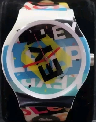 Marc Ecko EYP Quartz Watch E06537M1 Rawthentic Floating Minute Hand New Battery - image 1 of 4