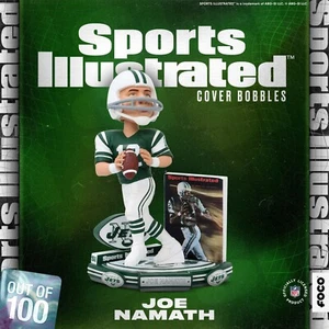 Joe Namath New York Jets Sports Illustrated Cover Bobblehead #3/100 - Picture 1 of 2