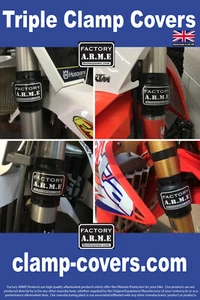 HONDA CRF CRF CRF-X CRF-L XR 125 250 450+ KLEMMSCHUTZ - MX, ENDURO, SUPERMOTO - Bild 1 von 5
