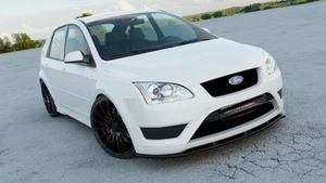 schwarze Spoilerlippe Ford Focus ST MK2  Bj. 04-07 Spoiler Frontspoiler Schwert* - Bild 1 von 3