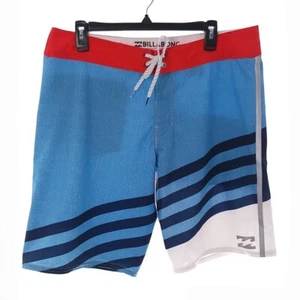 Pantalones cortos de natación Billabong Platinum X rojo blanco azul para hombre talla 34 - Imagen 1 de 8