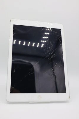 Apple iPad Air 1. Gen. Wi-Fi 32GB A1474 Weiß Displayschaden #D-4784 - Bild 1 von 4