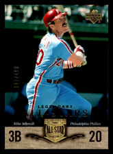 2005 Upper Deck All-Star Classics Gold Mike Schmidt LGD, /499 #92 Phillies