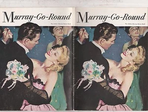 ARTHUR MURRAY MURRAY-GO-ROUND 1958 DANCE BROCHURE LARGE 64 PAGE VERSION - Picture 1 of 4