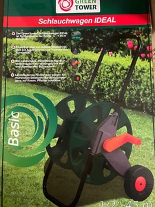 Schlauchtrommel Schlauchwagen Handkurbel Garten Schlauchaufroller - Bild 1 von 1