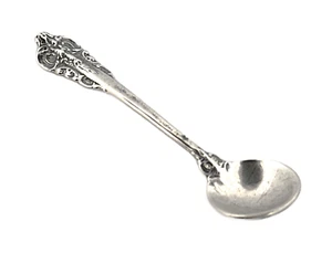 925 Sterlingsilber Mini Salzlöffel, kleiner Löffel für Baby / 2,2 Zoll - Bild 1 von 4