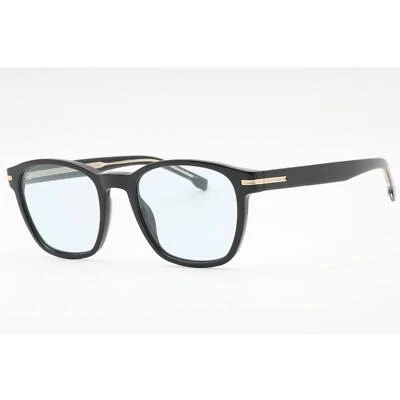 Gafas de sol Hugo Boss para hombre marco cuadrado negro lentes gris oscuro BOSS 1505/S 807 Foto 1 de 2