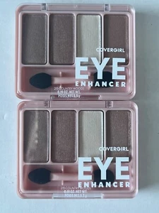 2 COVERGIRL Eye Enhancers 4-Kit Eyeshadow, 215 Country Woods NEW! - Picture 1 of 1