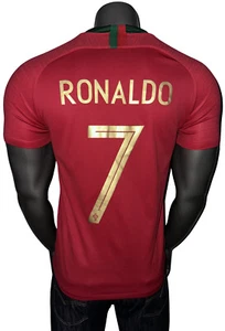 Nike Dri-Fit 2018 Portugal Cristiano Ronaldo Men’s Medium Jersey 893877-687 - Picture 1 of 11