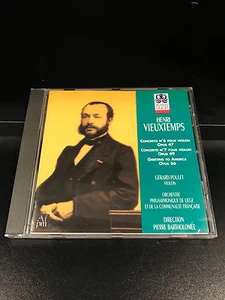 Vieuxtemps:Concerti Pour Violon No.6&7;CD-1997-Auvidis Records-VG Condition - Imagen 1 de 2