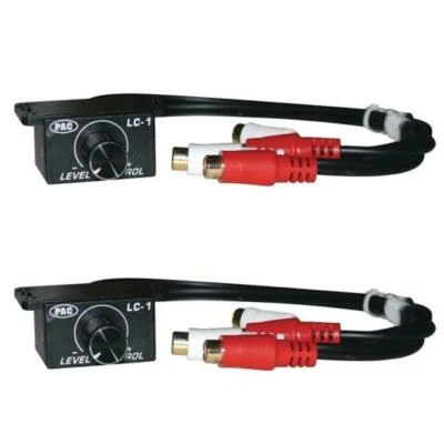 (Pack of 2) PAC (LC1) Universal Car Amp Bass Knob RCA Lev. Amp Vol. Control Knob - Image 1 of 3