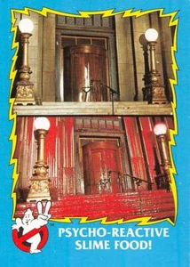 1989 Topps Ghostbusters #69 Psycho-Reactive Slime Food! 👻 - Picture 1 of 3