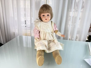 Künstlerpuppe Armand Marseille Alte Puppe 67 cm Zustand Siehe Fotos      - Bild 1 von 6