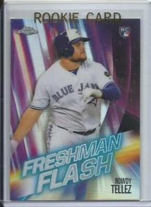 2019 Topps Chrome Rowdy Tellez Freshman Flash Rookie Card RC #FF7 Mint - Picture 1 of 1