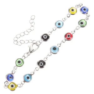 Evil Eye Armband Perlenarmband Blaues Auge Perlenarmband Damen Armband - Bild 1 von 12
