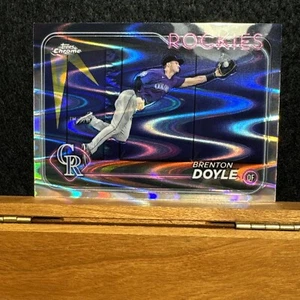 Tarjeta de béisbol cromada Brenton Doyle # 139 - RayWave Refractor - 2024 Topps - Imagen 1 de 3