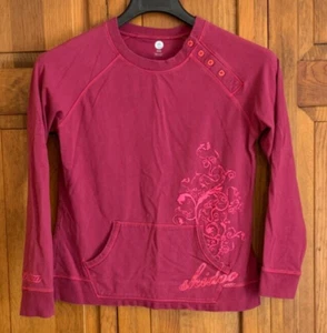 Women's BRP Ski-Doo Long Sleeve Pink Pullover Top Tag Size M - Picture 1 of 6