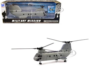 BOEING CH-46 SEA KNIGHT ELICOTTERO GRIGIO OLIVA ""US MARINES"" 1/55 NUOVO RAY 25893 - Foto 1 di 1