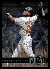 1996 Metal Universe 148 Curtis Goodwin   Cincinnati Reds  Baseball Card