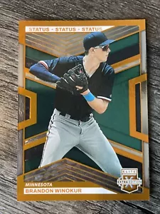 2023 Panini Elite Edizione Extra Arancione Stato /275 Brandon Winokur #47 - Foto 1 di 2