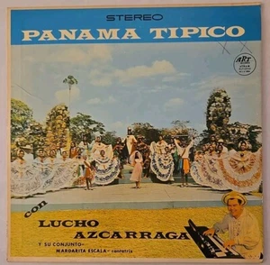 Signed Lucho Azcarraga Panama Tipico Vinyl Art Records 1967 Cumbia - Picture 1 of 9