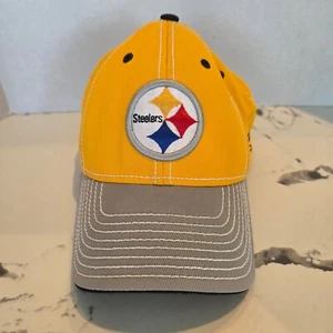 Reebok Steelers Mütze NFL Football Cap gesticktes Logo gold grau Herren - Bild 1 von 8
