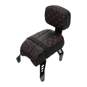 Asiento de pasajero con respaldo apto para Indian Scout Bobber 18-24 - Imagen 1 de 3