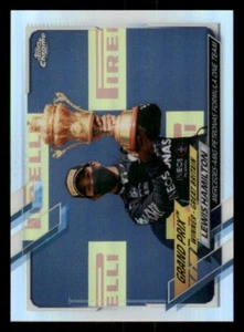 2021 Topps Chrome Formula 1 Refractors #141 Lewis Hamilton/Grand Prix Winners - Picture 1 of 2