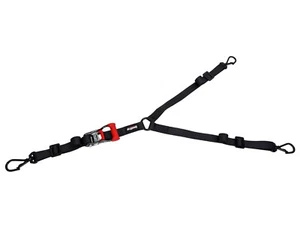 SpeedStrap Heavy Duty Black 1.5" 3-Point Spare Tire Tie-Down With Swivel Hooks - Picture 1 of 10
