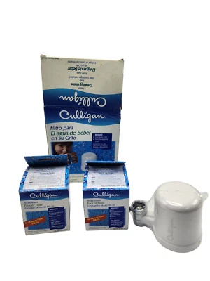Culligan FF-120 Faucet Mount Drinking Water Filter + 2 Cartridges - NEW - Image 1 of 3