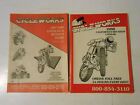 PAIR OF 1987/1988 CYCLE WORKS CATALOGS,,MOTORCYCLE PARTS AND Acessories,HELMETS,